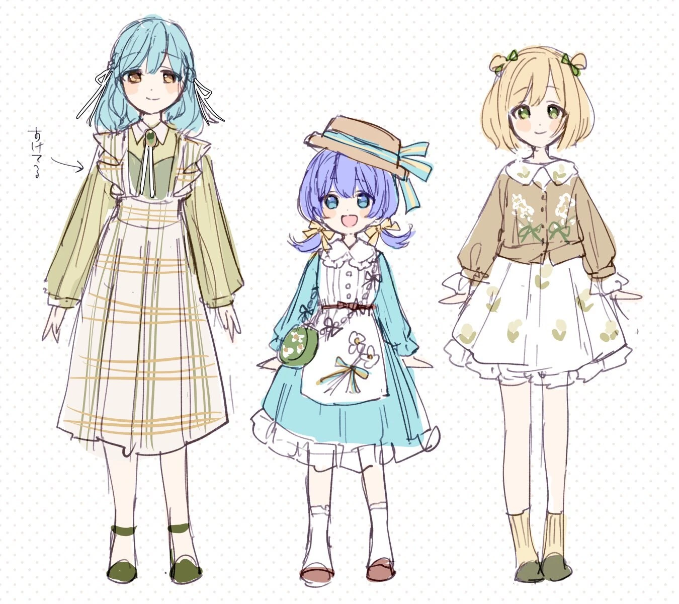 Mohosuzu Spring Concept Outfits<br>by Karokuchitose