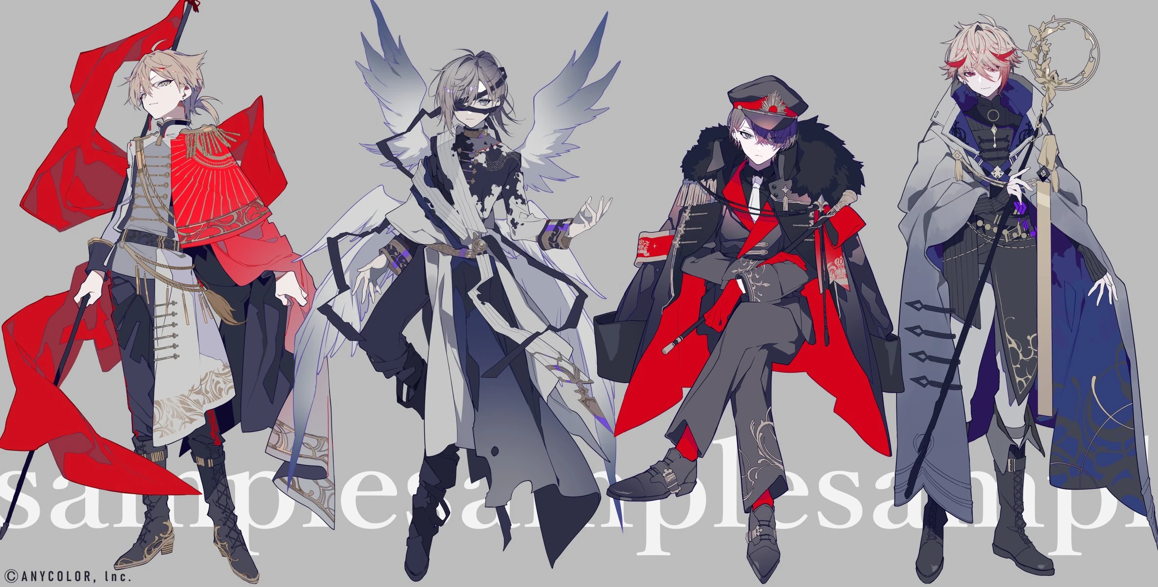 NIJISANJI Tarot Goods Illustration by Kei Mochizuki