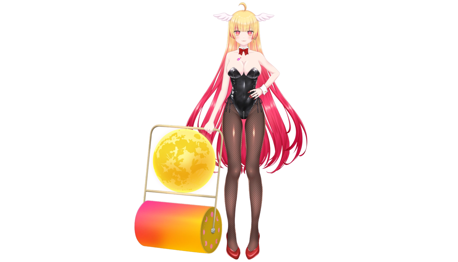 3rd Outfit, holding a kondara.