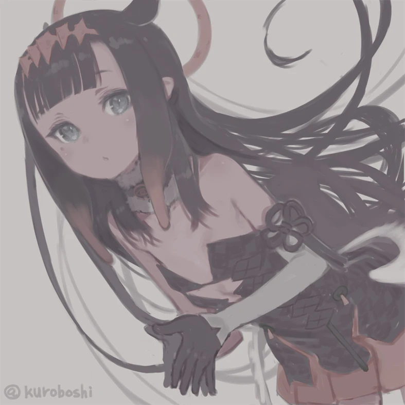 Debut Commemorative Illustration<br>by Kuroboshi Kouhaku