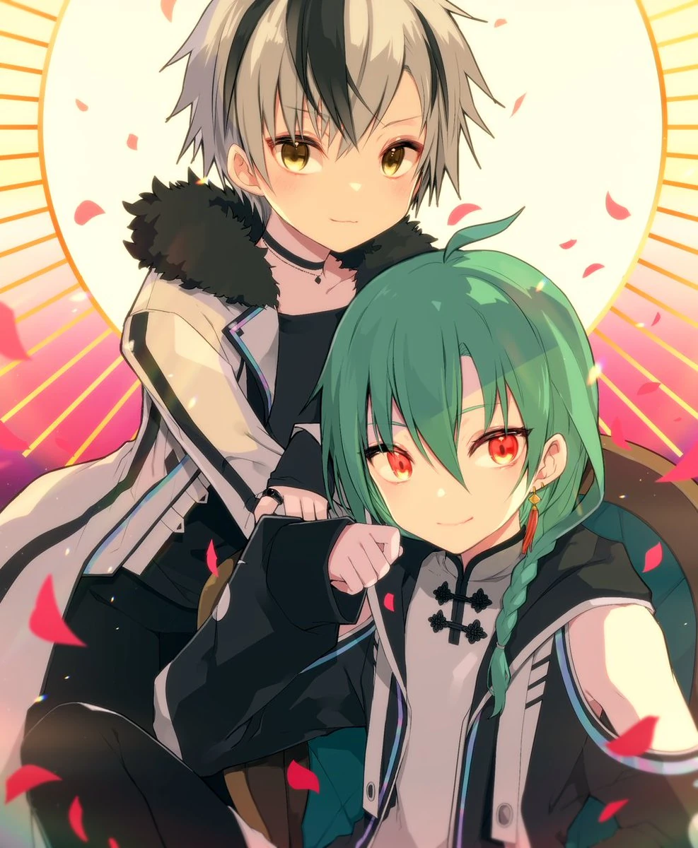 Ryushen and Suzuki Masaru by Kamiyoshi Rika