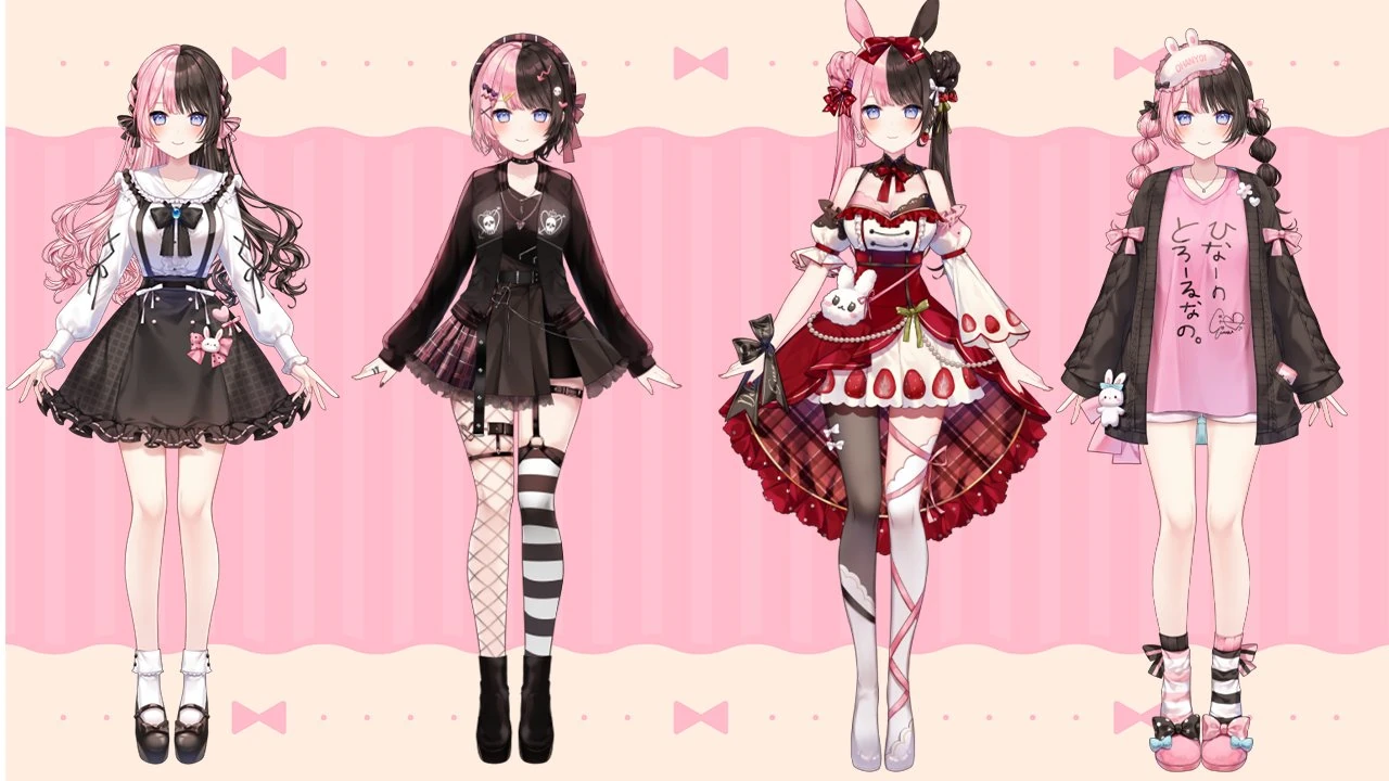 1st, 3rd, 4th and 5th 2D Costumes