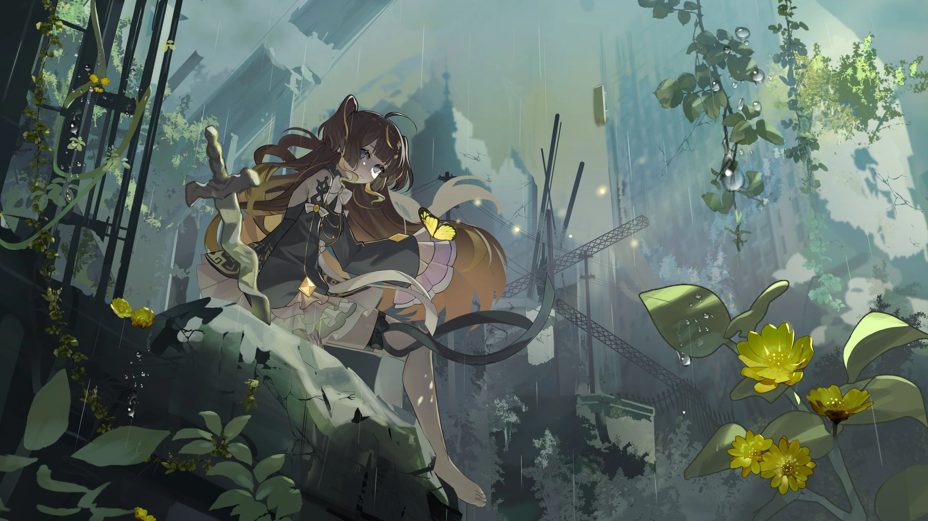 Opening Screen Illustration<br>by Bon
