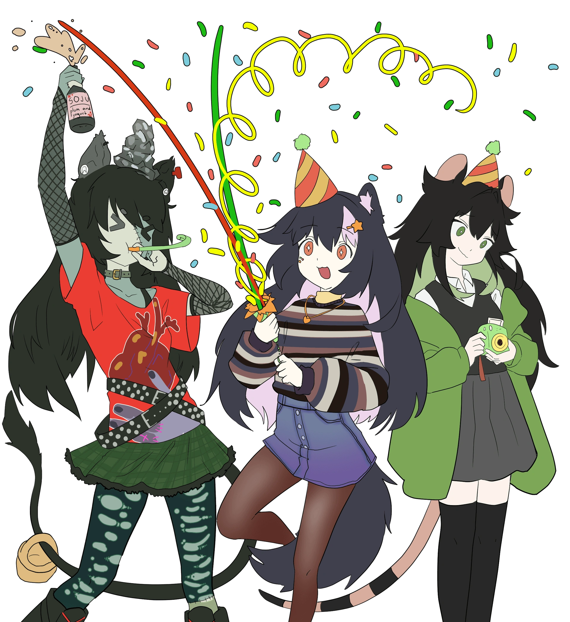 Ecto, Tobs, and Zuma’s WEEBCON Guest pic
