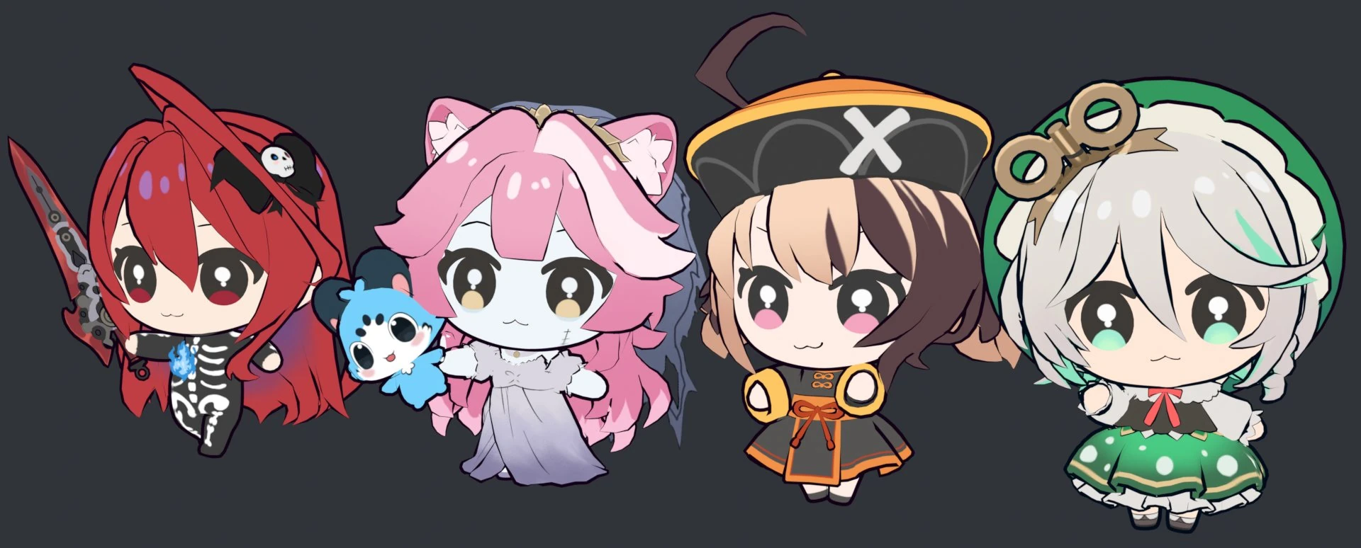 Halloween Chibi Model<br>by pyroxene
