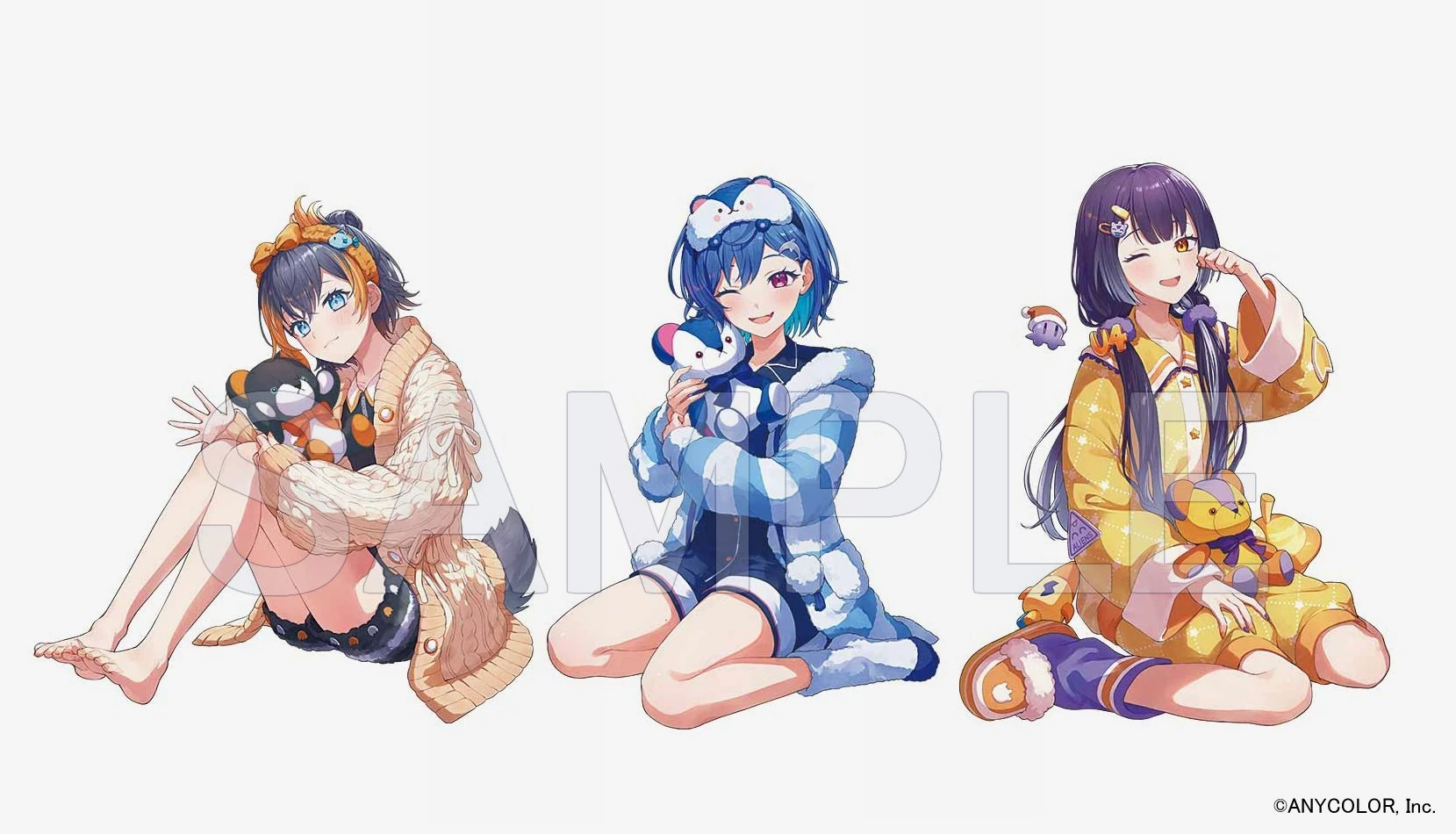 NIJI Bear Vol.1 Illustration by Aoirooto