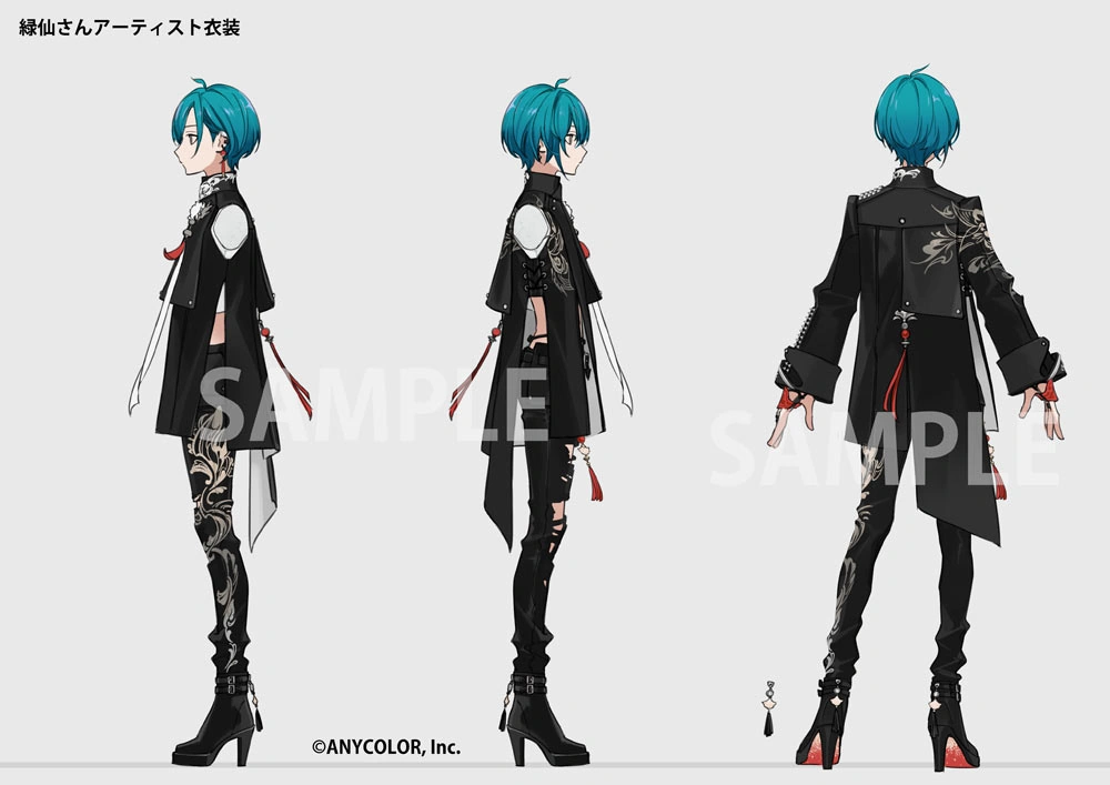 Label Outfit Reference Sheet by Iwamoto Zerogo