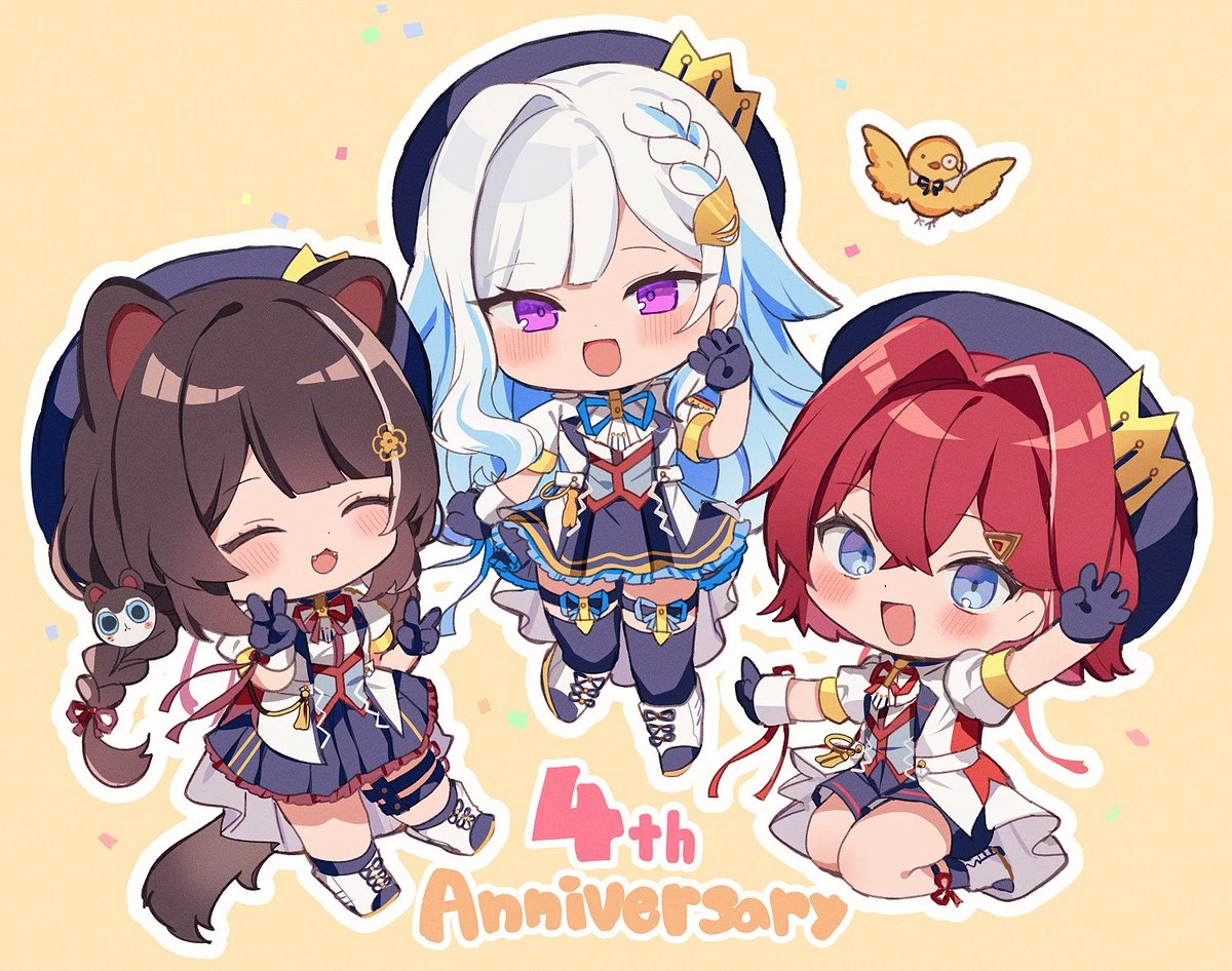 Sanbaka 4th Anniversary Illustration<br>by Youka