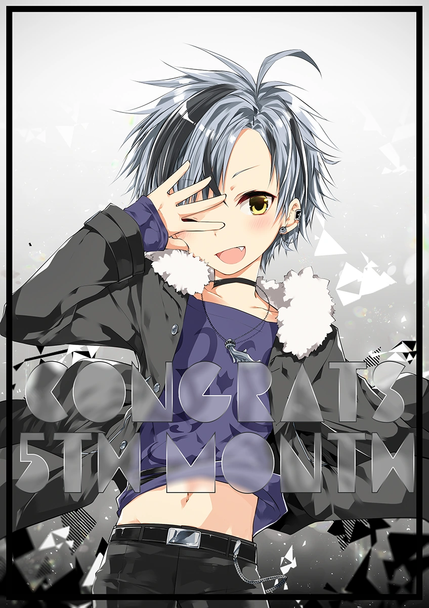5 Months Commemorative Illustration<br>by Kamiyoshi Rika
