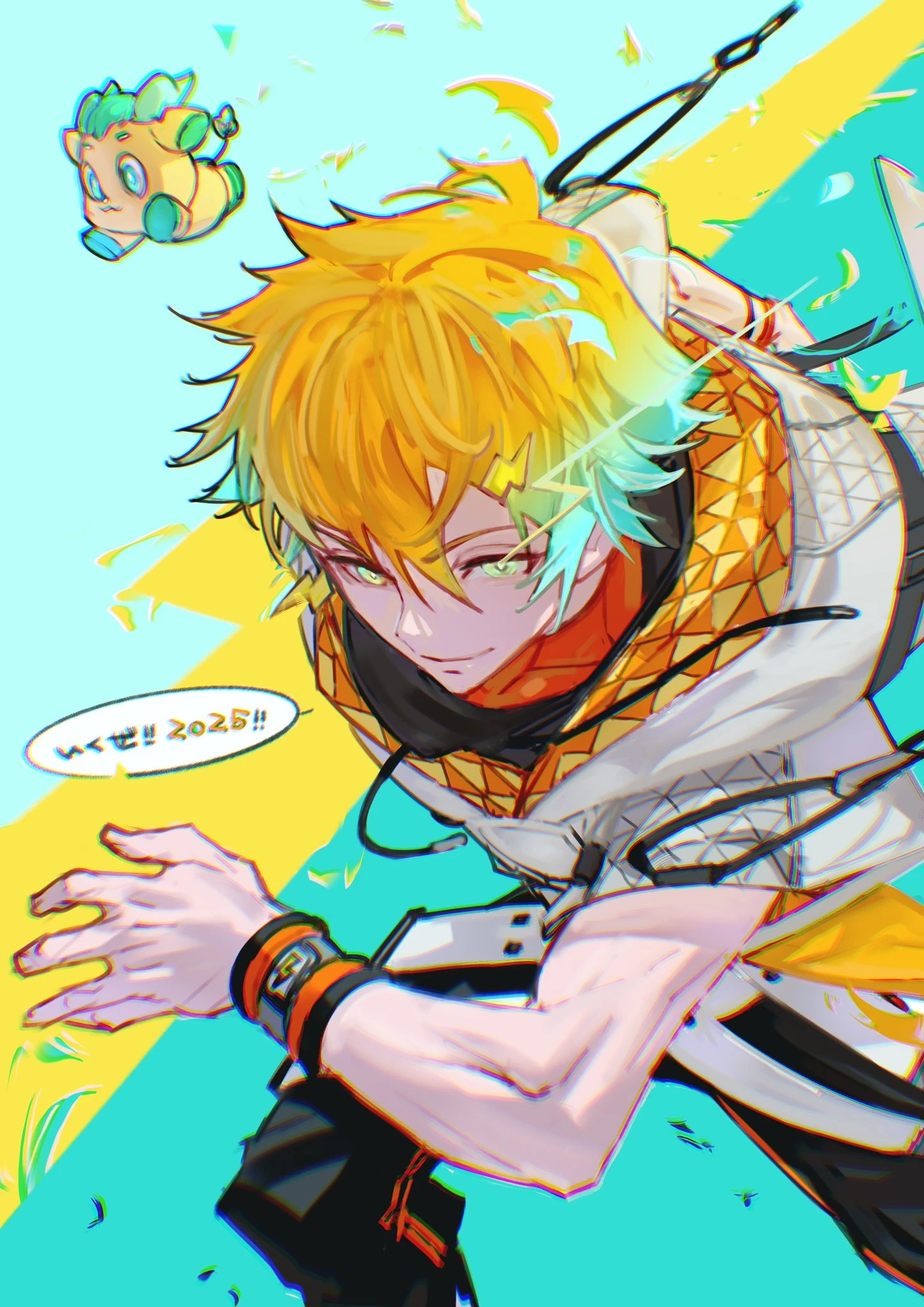 New Year's 2025 Illustration by Raita Kazama