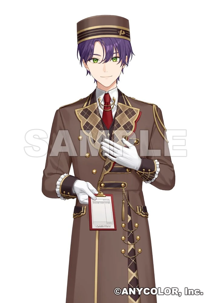 NIJISANJI x Bandai Wafers Card Illustration by Saino