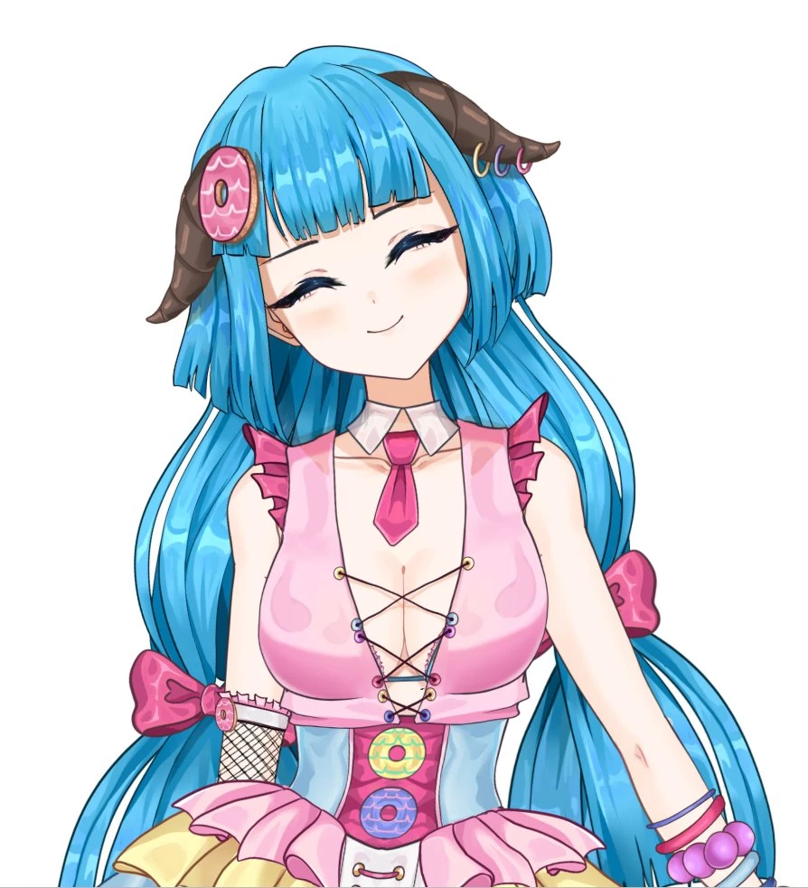 Blue hair