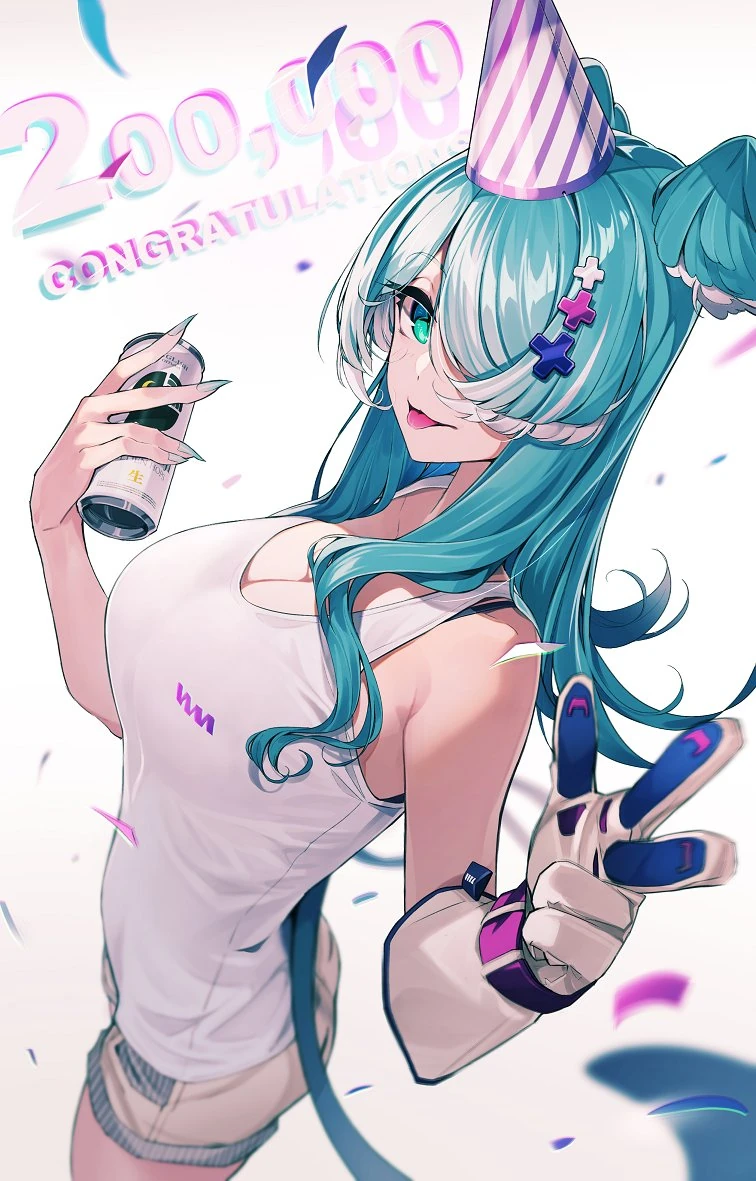 200,000 Subscribers Illustration<br>by Kamamesigogo Maru