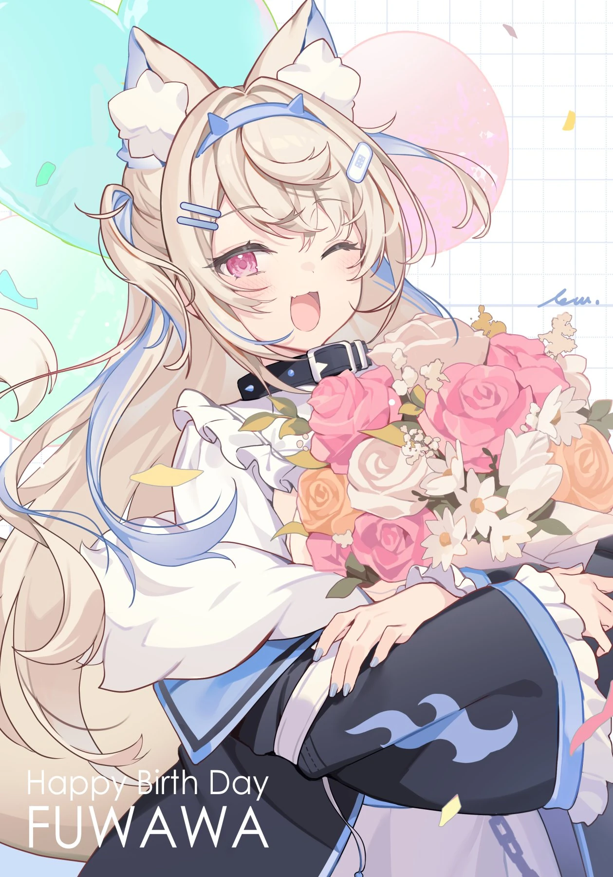 2024 Birthday Illustration by ICOMOCHI