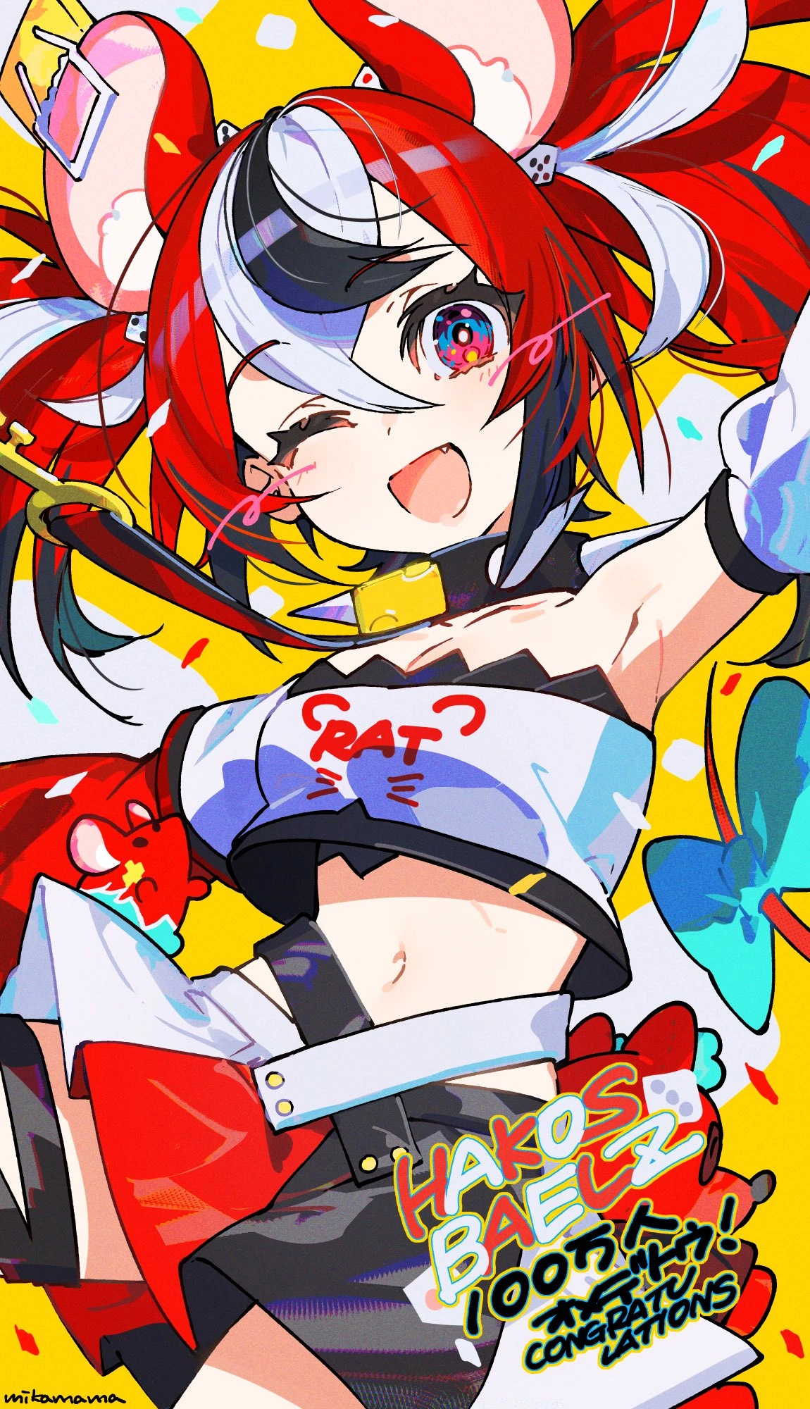 1 Million Subscribers Illustration<br>by Mika Pikazo