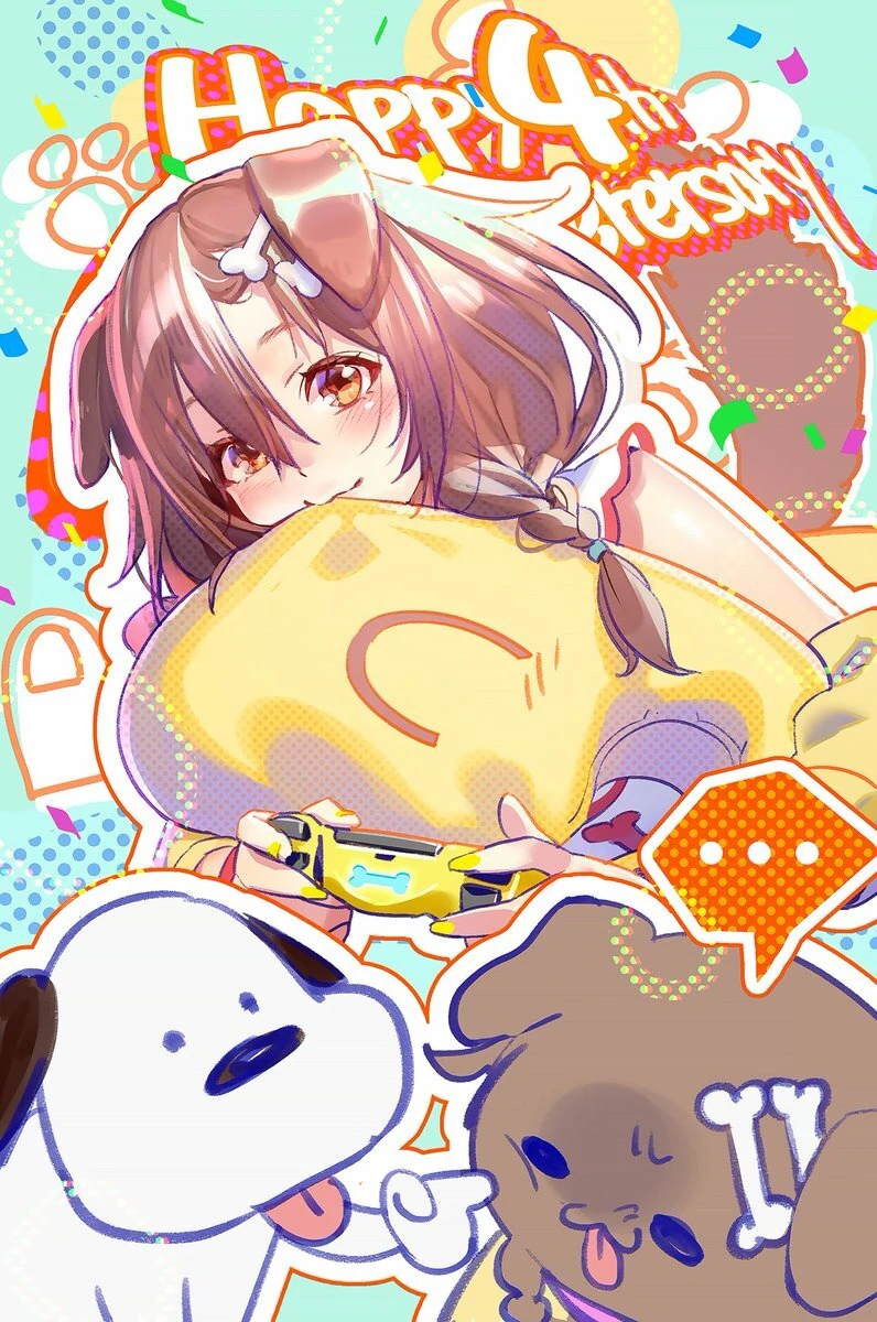 4th Anniversary Illustration<br>by Hikosan