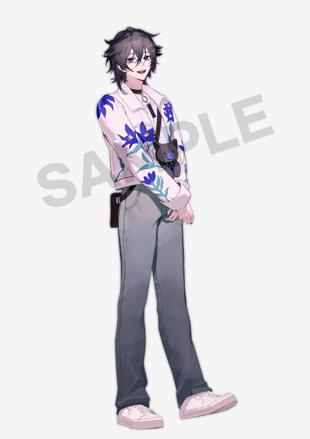Holostars Valentine 2025 Goods Illustration by NAKDI