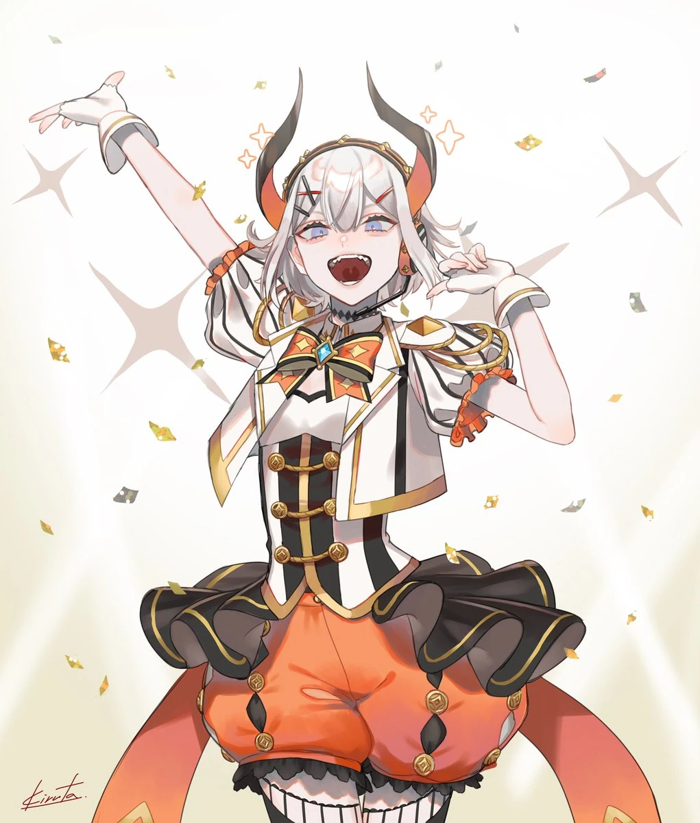 70,000 Subscribers and Idol Outfit Illustration<br>by Kiruta