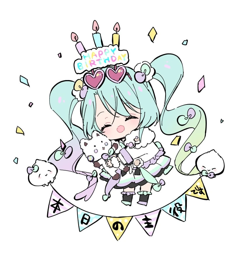 2023 Birthday Illustration<br>by [https://twitter.com/tsucaco/status/1616450586681147393 tsucaco]