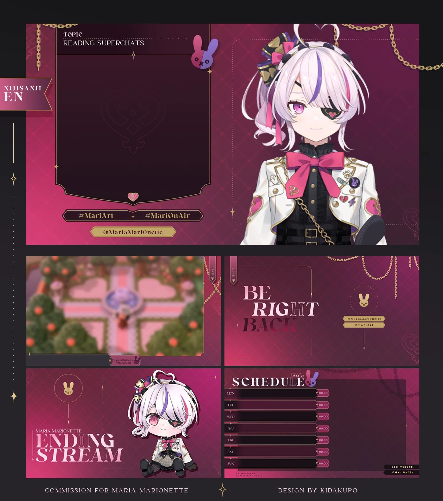 Stream Overlays by KIDA