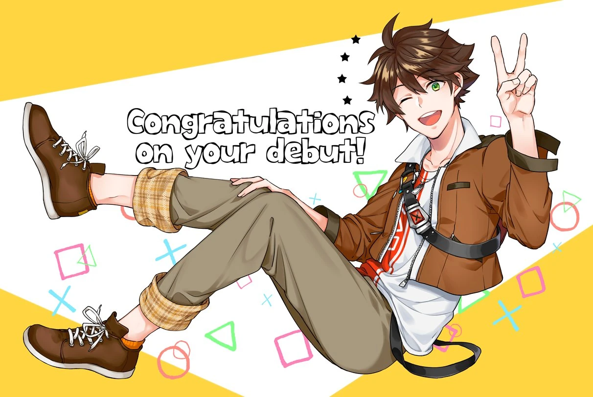 Debut Commemorative Illustration by Yoshino Wataru