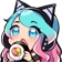 Silvervale's emote for her favorite food