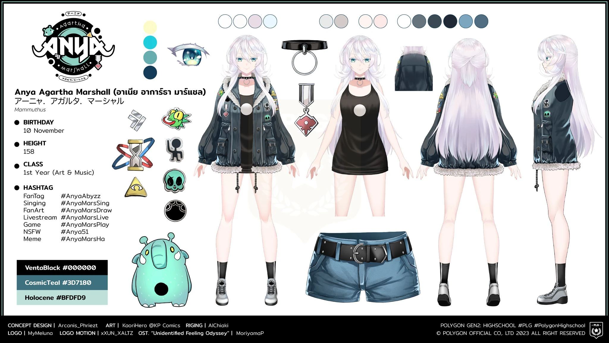 Anya Character Sheet Casual