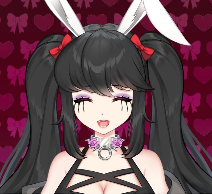 Anime Goth Vtuber profile picture - Playground