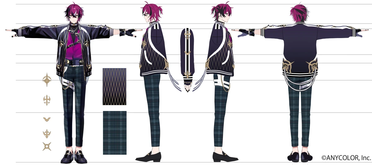 Reference Sheet With Jacket