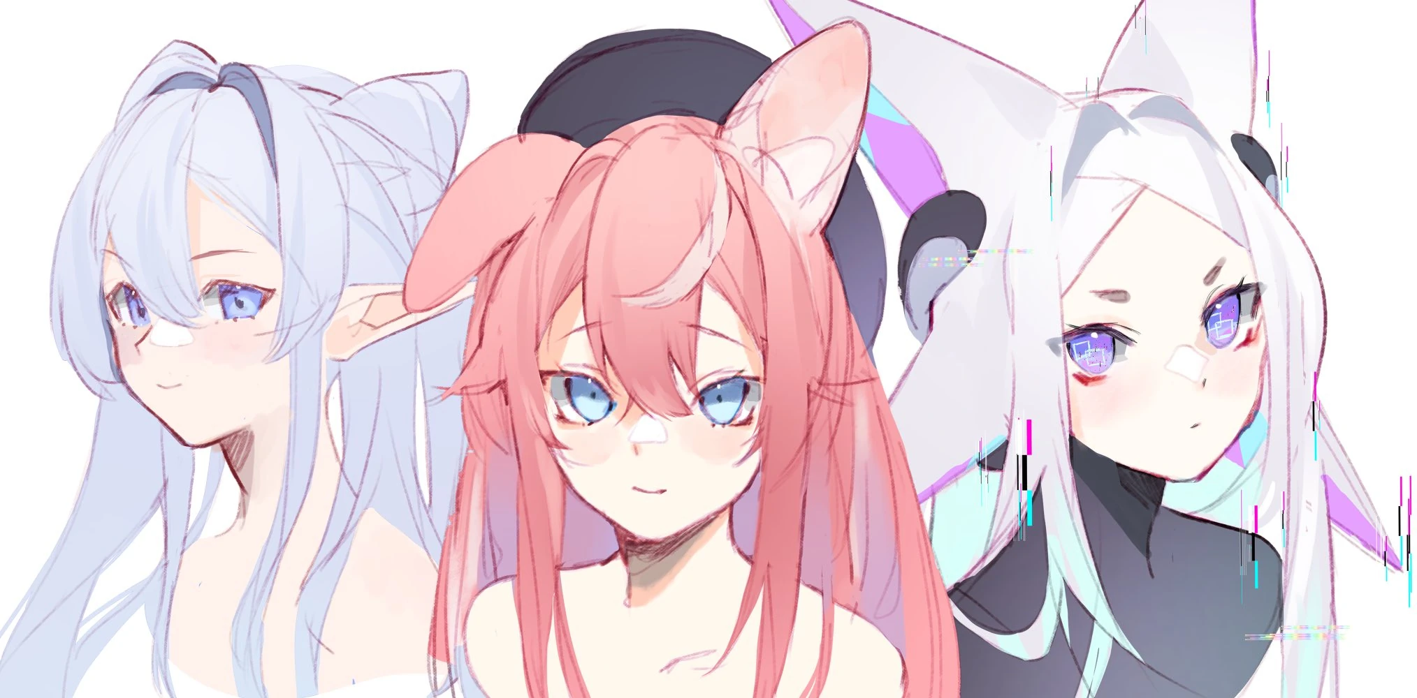 Yakitsuki, Yuniiho, and DyaRikku