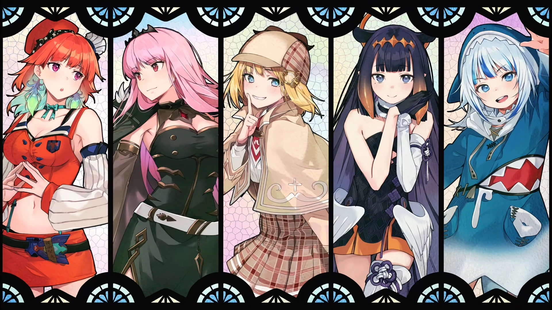 hololive Myth Debut Illustration<br>by Ninomae Ina'nis