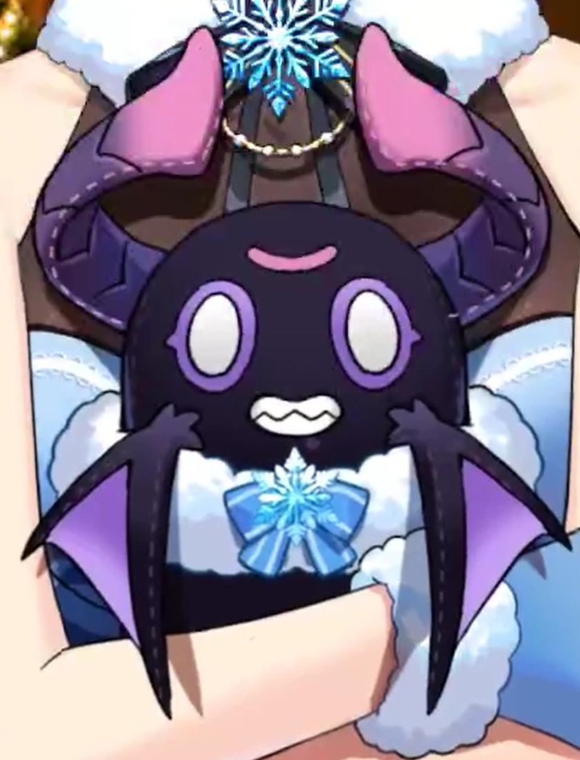 Bubi Christmas doll, part of a Christmas costume (illustrated by Rosuuri)