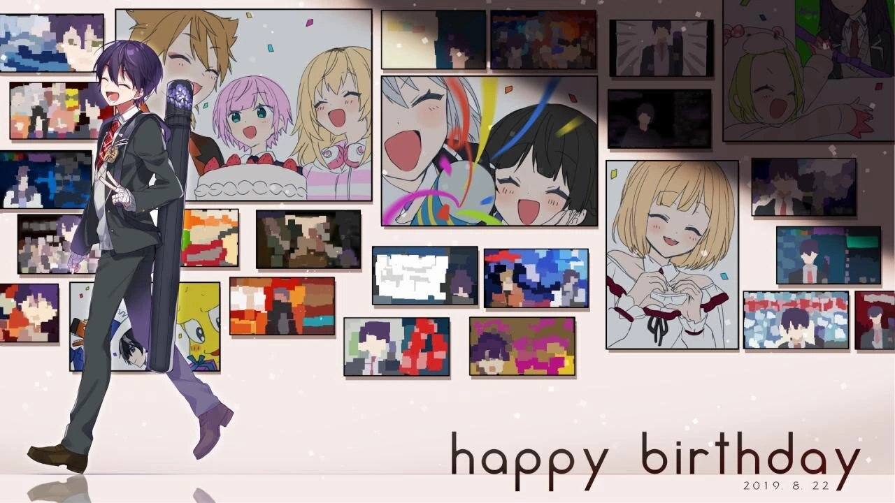 Kenmochi Toya 2019 Birthday Illustration<br>by Yamabukiiro