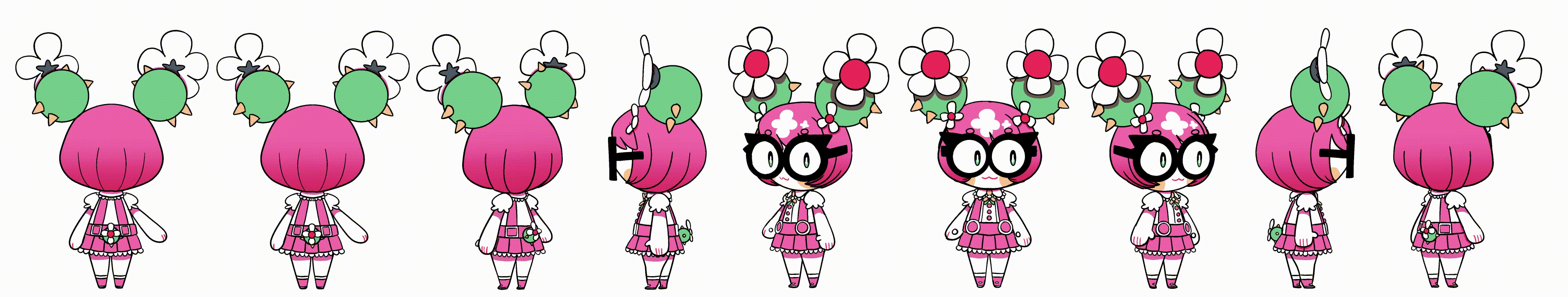 Animated Turnaround (by herself)