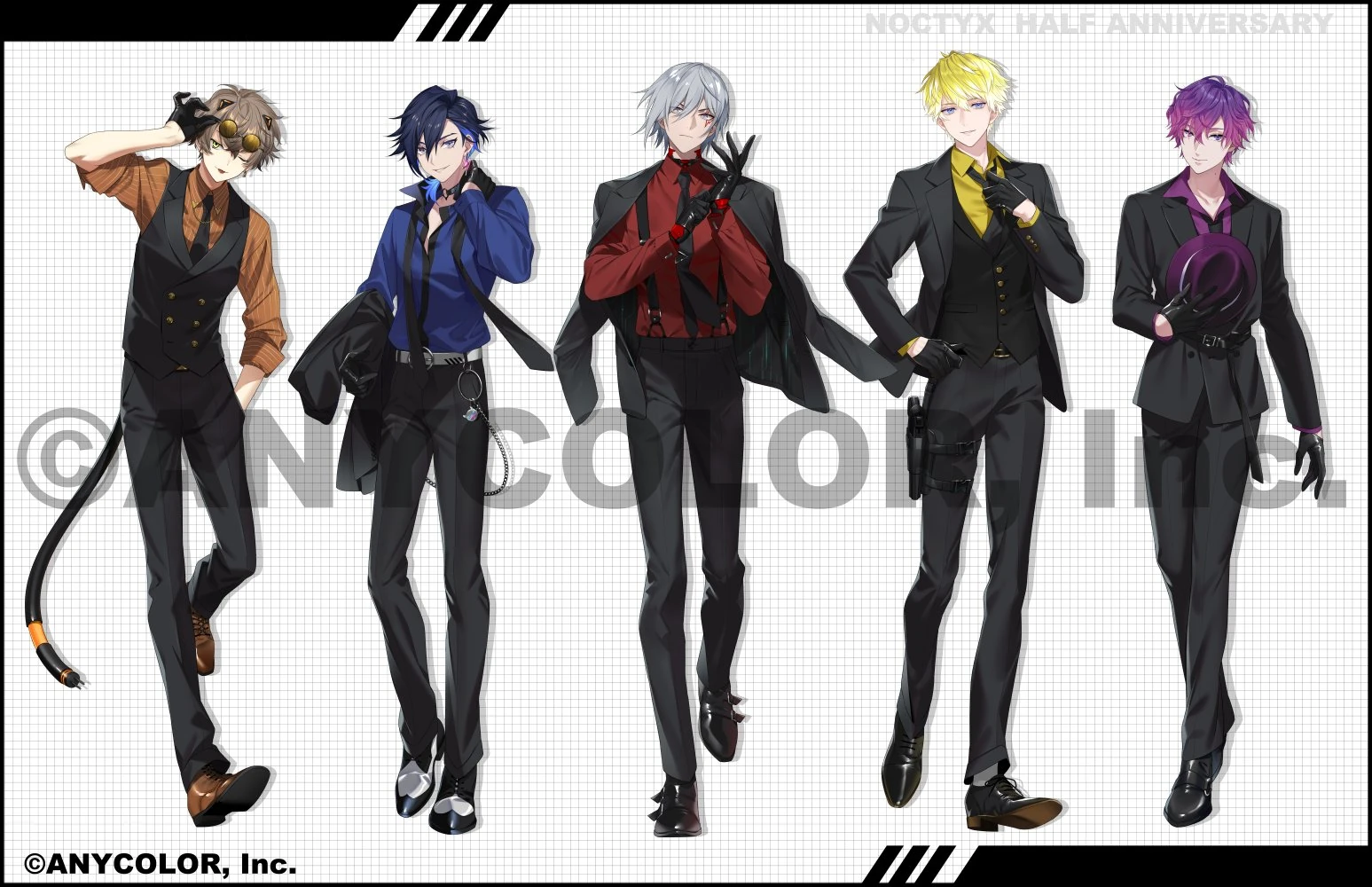 Noctyx Half Anniversary illustration by Miyamo