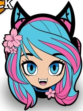 Silvervale - HEAD Pin by CalMoray