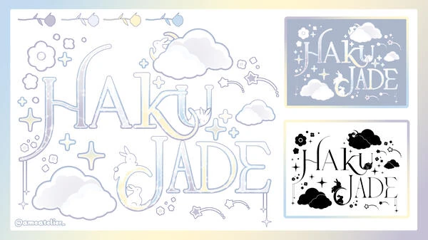 Haku Jade logo Illustration <br>by ameatelier_
