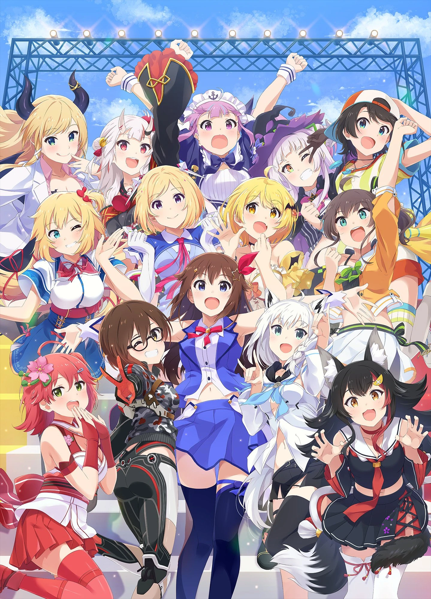 With most of hololive VTubers<br>by Narumi-Nanami