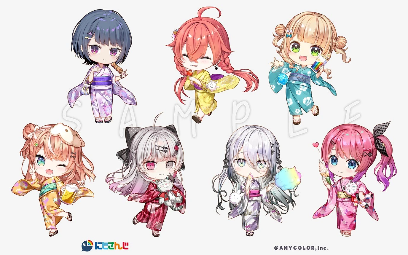 Idios × Kanda Myōjin Nōryō Matsuri 2023 SD Illustration by Fujima Takuya