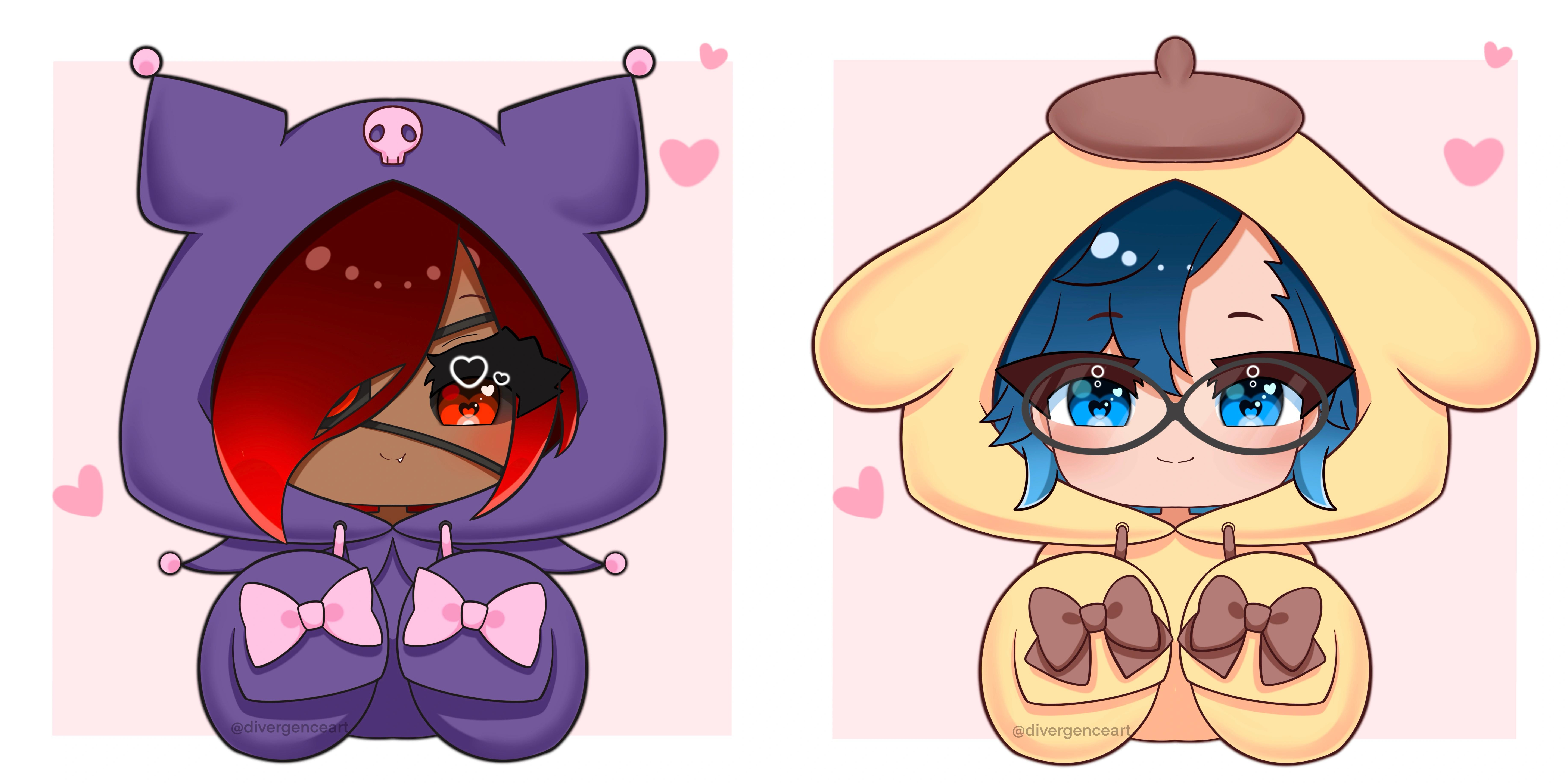 KeVix Sanrio by Divergenceart