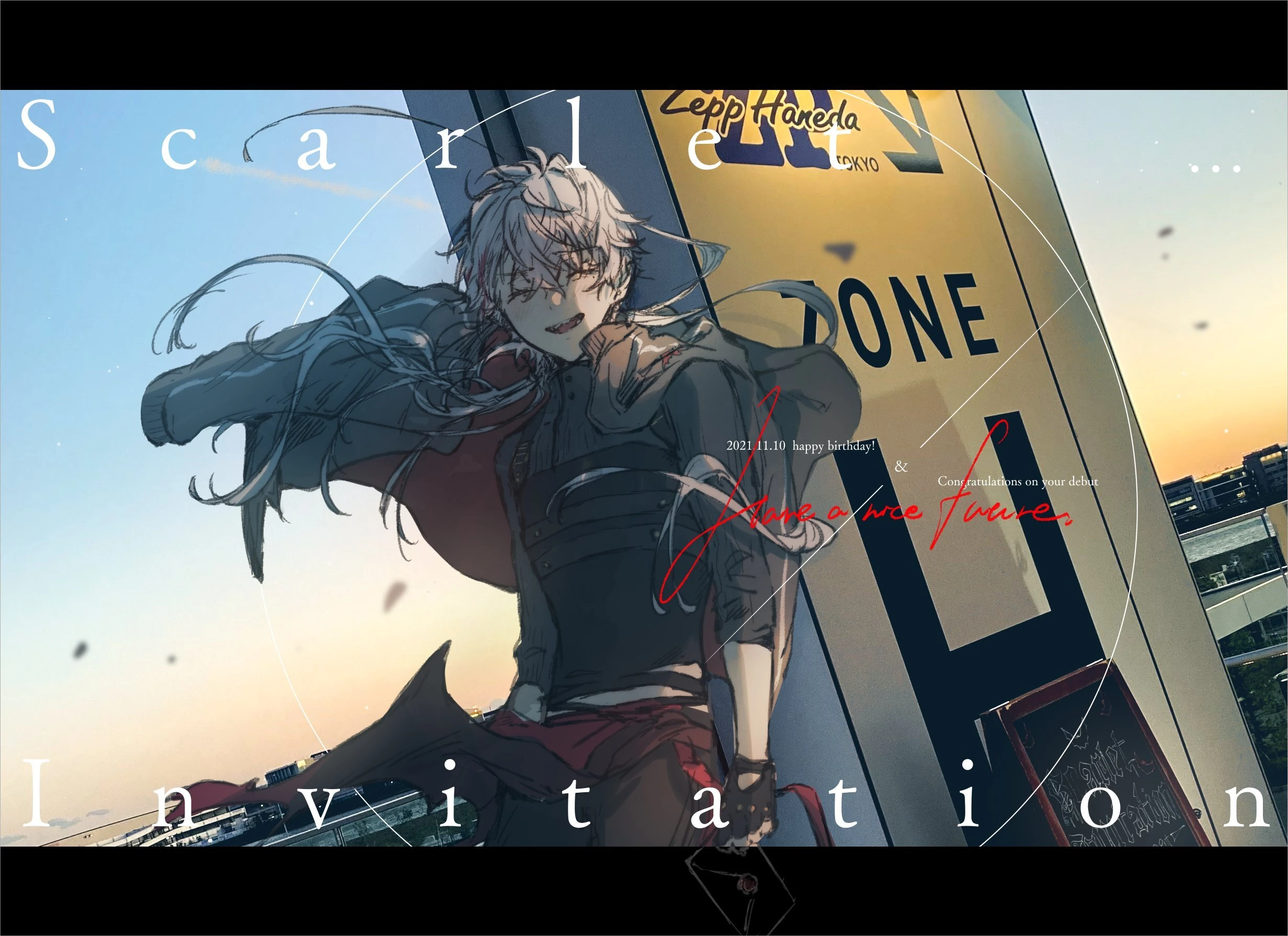 2021 Birthday Illustration by Mikkun