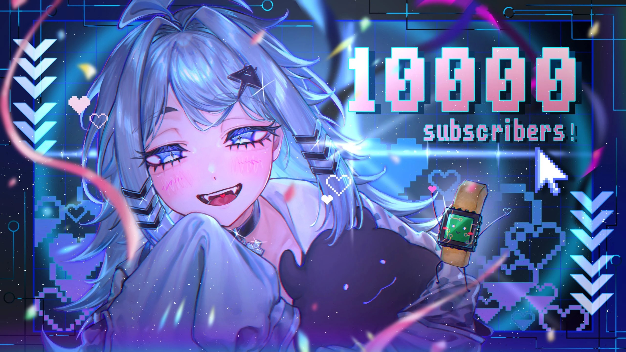 10k Milestone Illustration by [https://x.com/Qz_chan_ Qz_chan_]