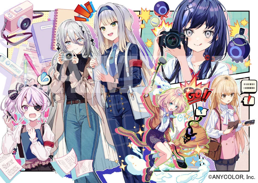 NIJIFES 2026 "Memory in a Frame" Illustration by Bcoca