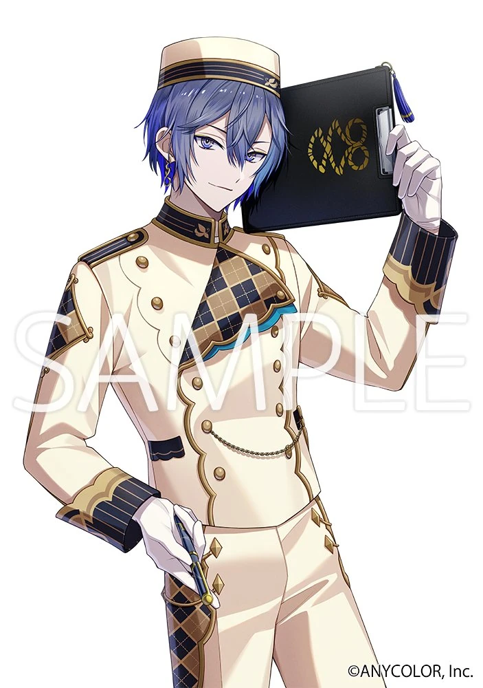 NIJISANJI x Bandai Wafers Card Illustration by 心⑩