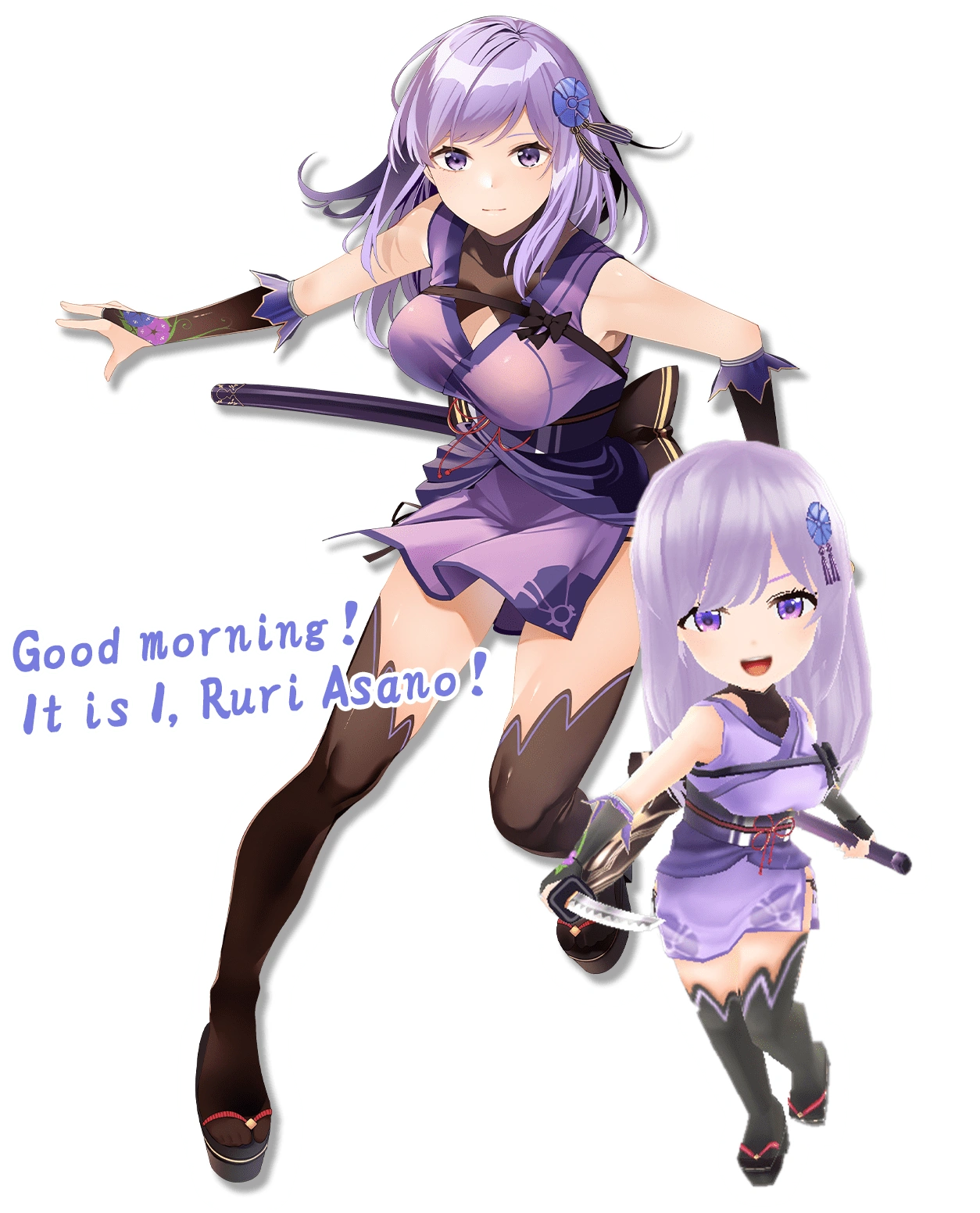 Ruri from Dawn of the Breakers Collab