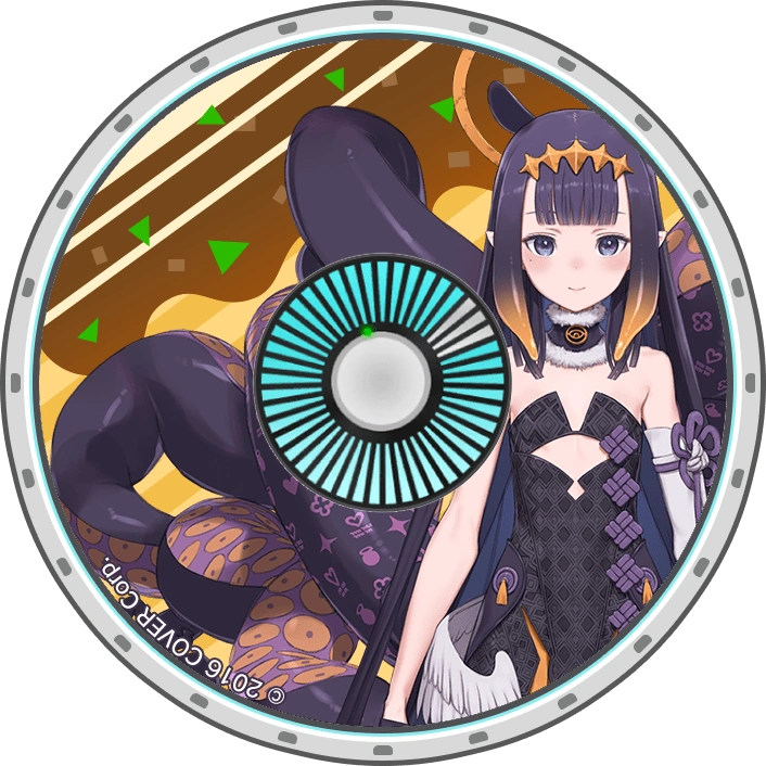 D4DJ Groovy Mix Collaboration Item - Disc Skin of Ninomae Ina'nis (Takoyaki style)