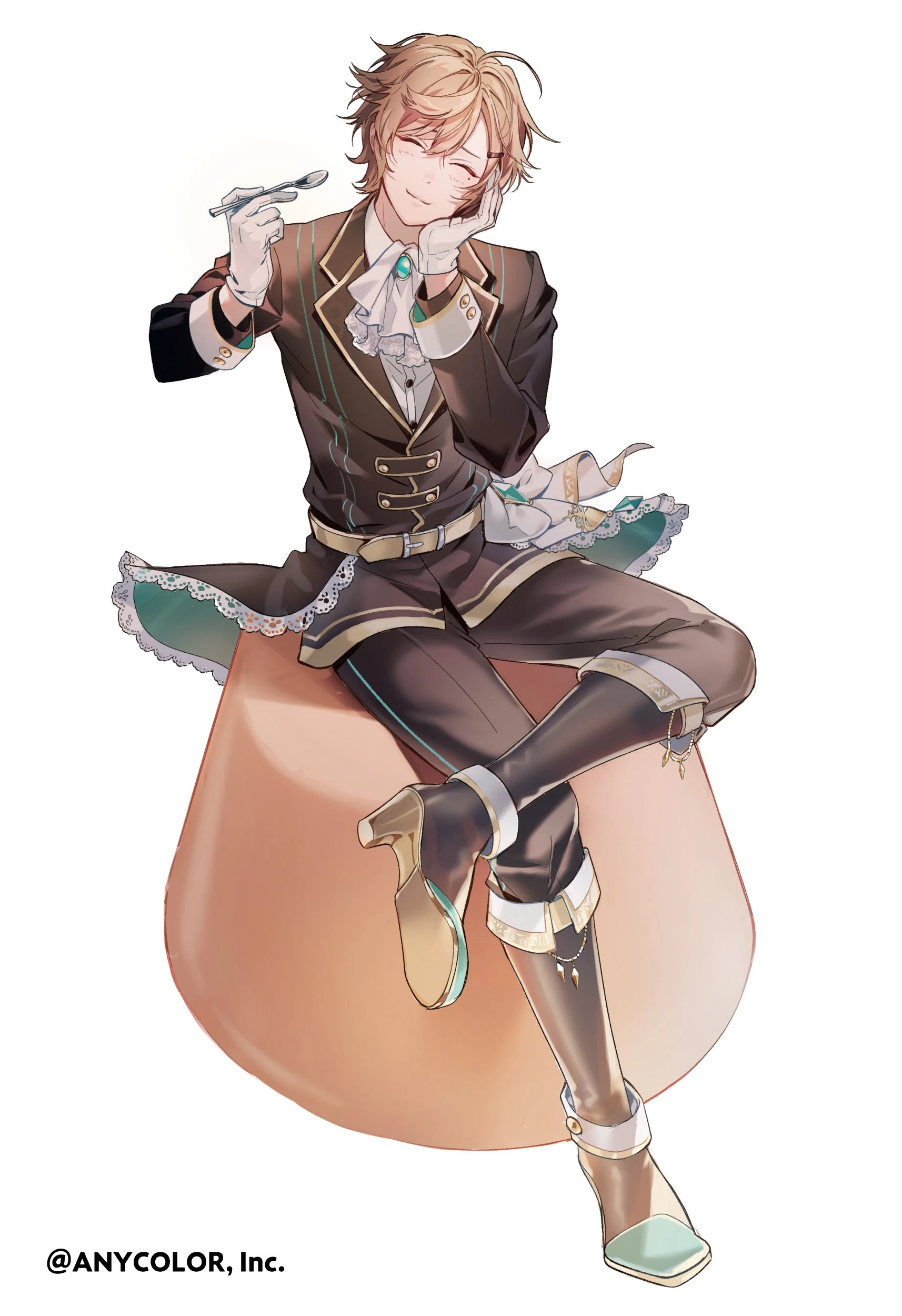 FamilyMart Pudding Illustration by Minami
