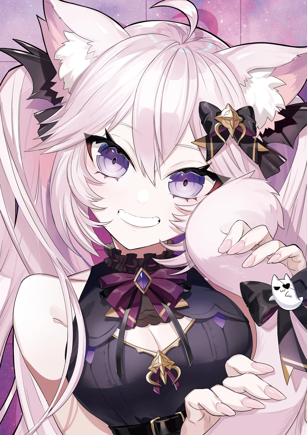 Nyannets 2 Vshojo portrait by puppeteer777