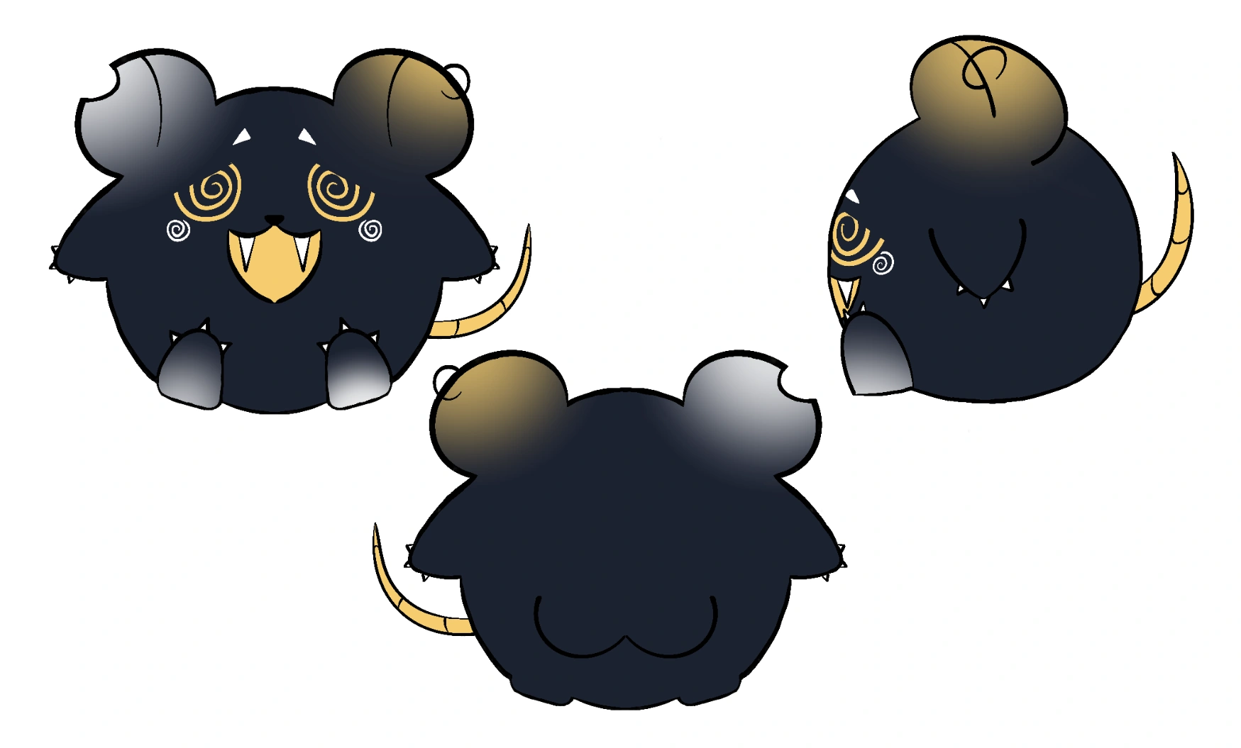 Tattle Tails reference sheet by Ekkomori