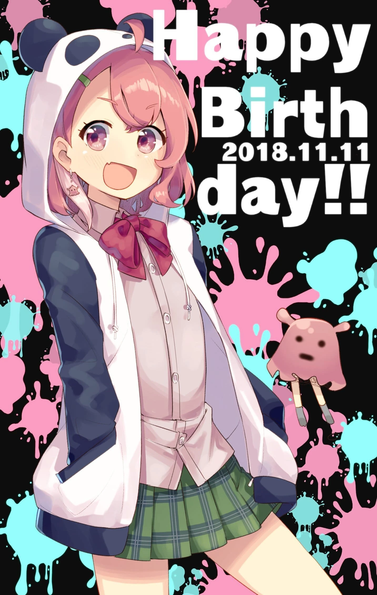 2018 Birthday Illustration by ksk